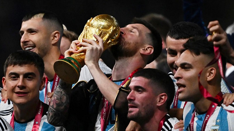 Messi giúp đã giúp Argentina đăng quang giải đấu một cách thần kỳ
