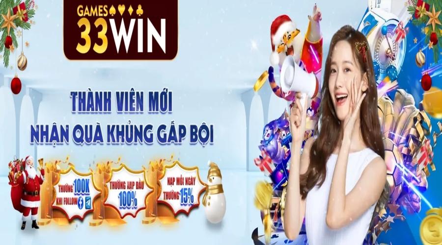 33Win – Nhà cái chuyên cung cấp các trò chơi hấp dẫn