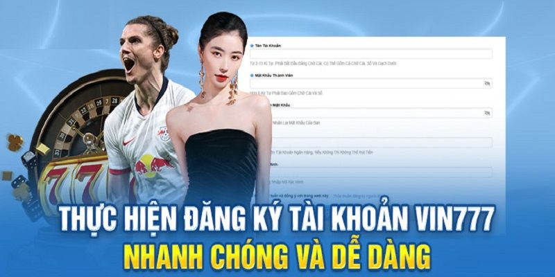 Hướng dẫn đăng nhập tài khoản Vin777